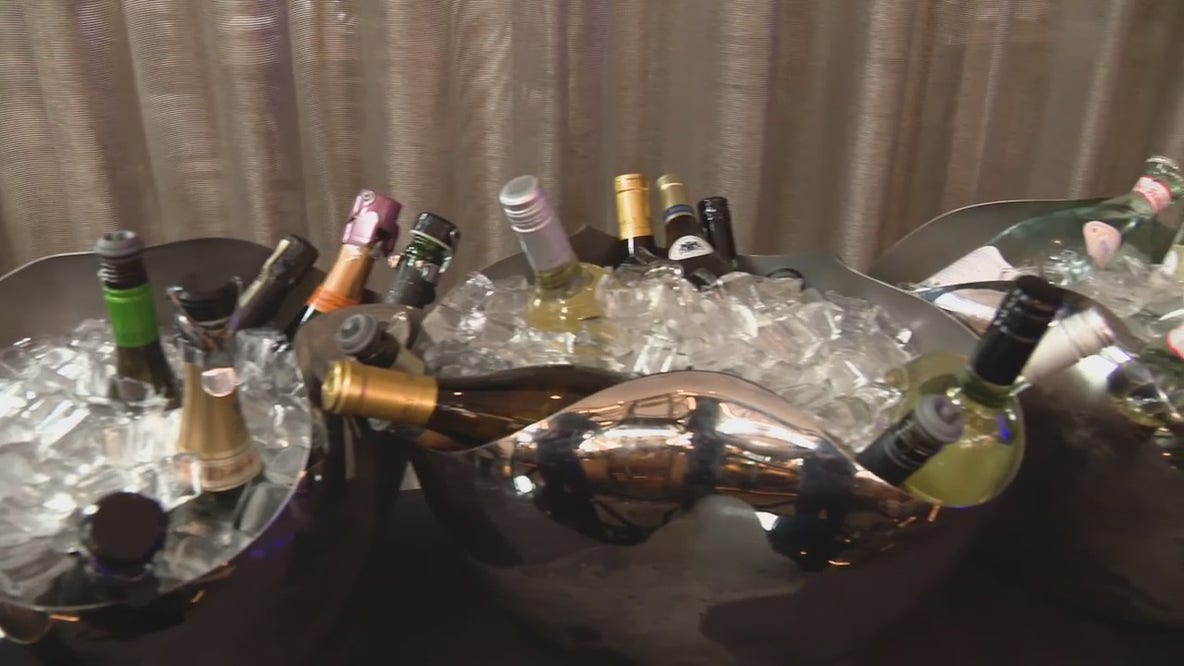 New Year's Eve party planning: final details being done